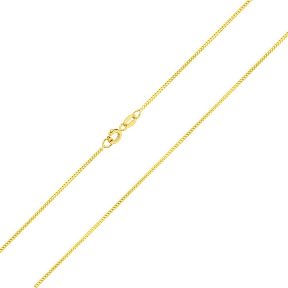 Corrente de ouro 18k masculina / feminina 60cm grumet 3,65g foto fecho da corrente 