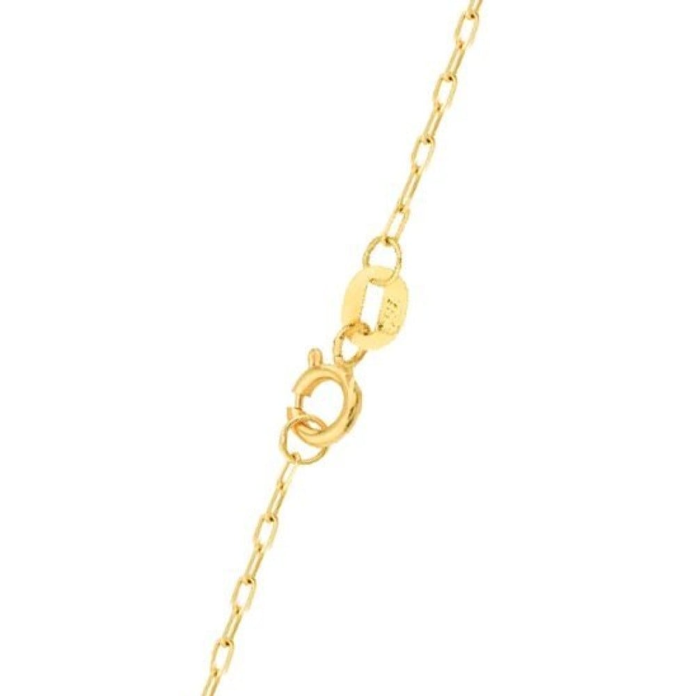 Pulseira De Ouro Infantil Pérolas Naturais E Bolas foto detalhada fecho da pulseira