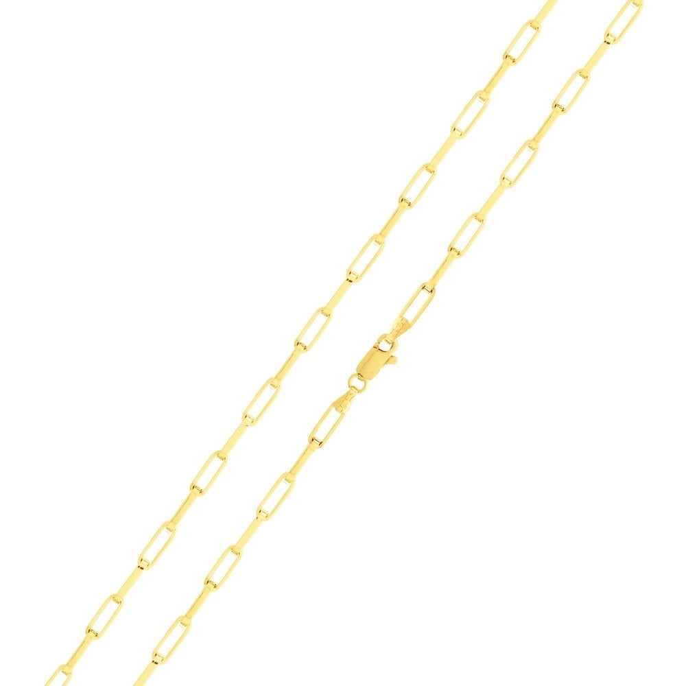 Corrente de ouro masculina 18k cartier 60cm - 3mm