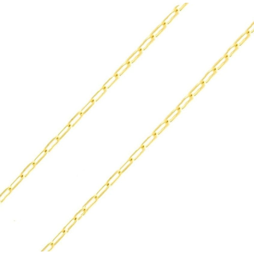 Corrente de ouro 18k cartie 60cm oca foto malha detalhada da corrente 