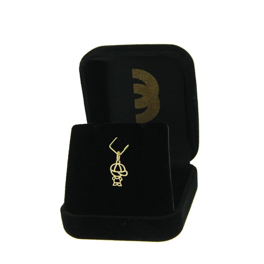 Pingente De Ouro 18k Menino - Filho mini