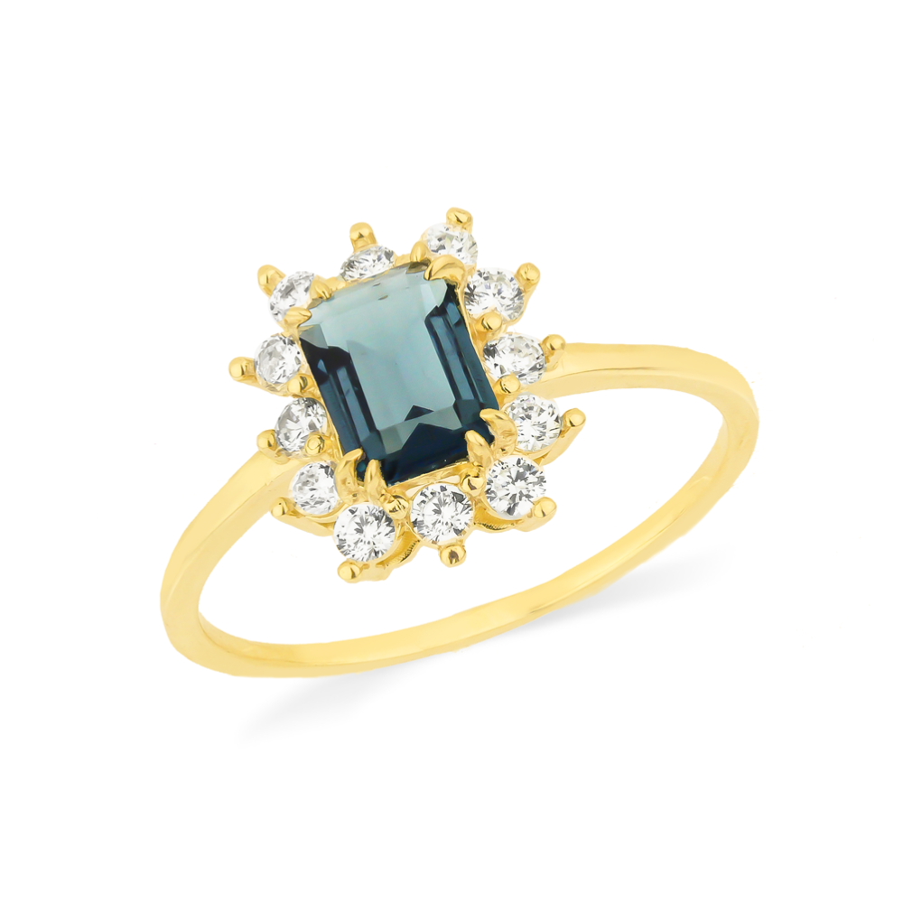 Anel de ouro 18k Santina Collection X
