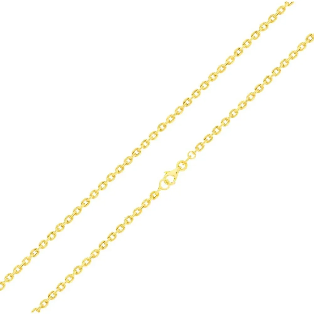 Corrente de ouro feminina 40cm bailarina M