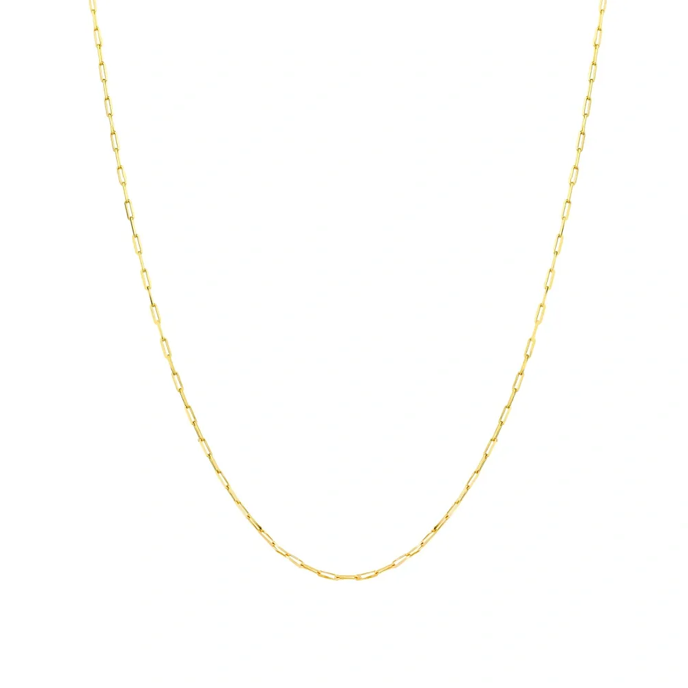 Corrente de ouro 18k 40cm cartier ultra fina