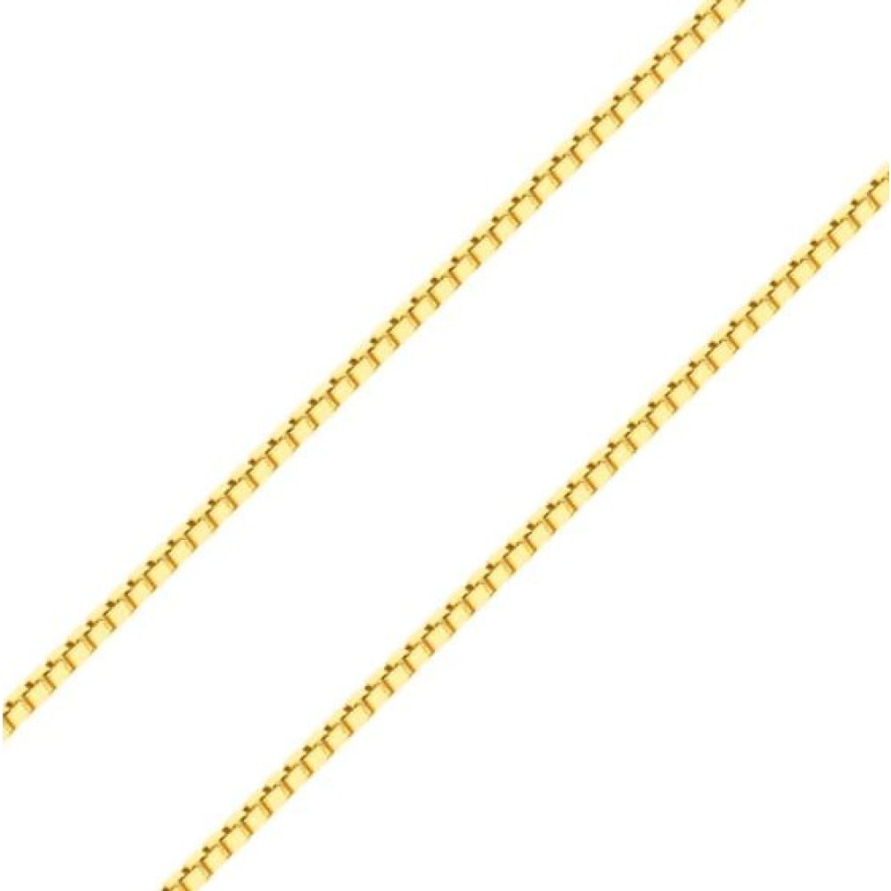 Corrente de ouro 18k veneziana 60cm espessura 0,7mm