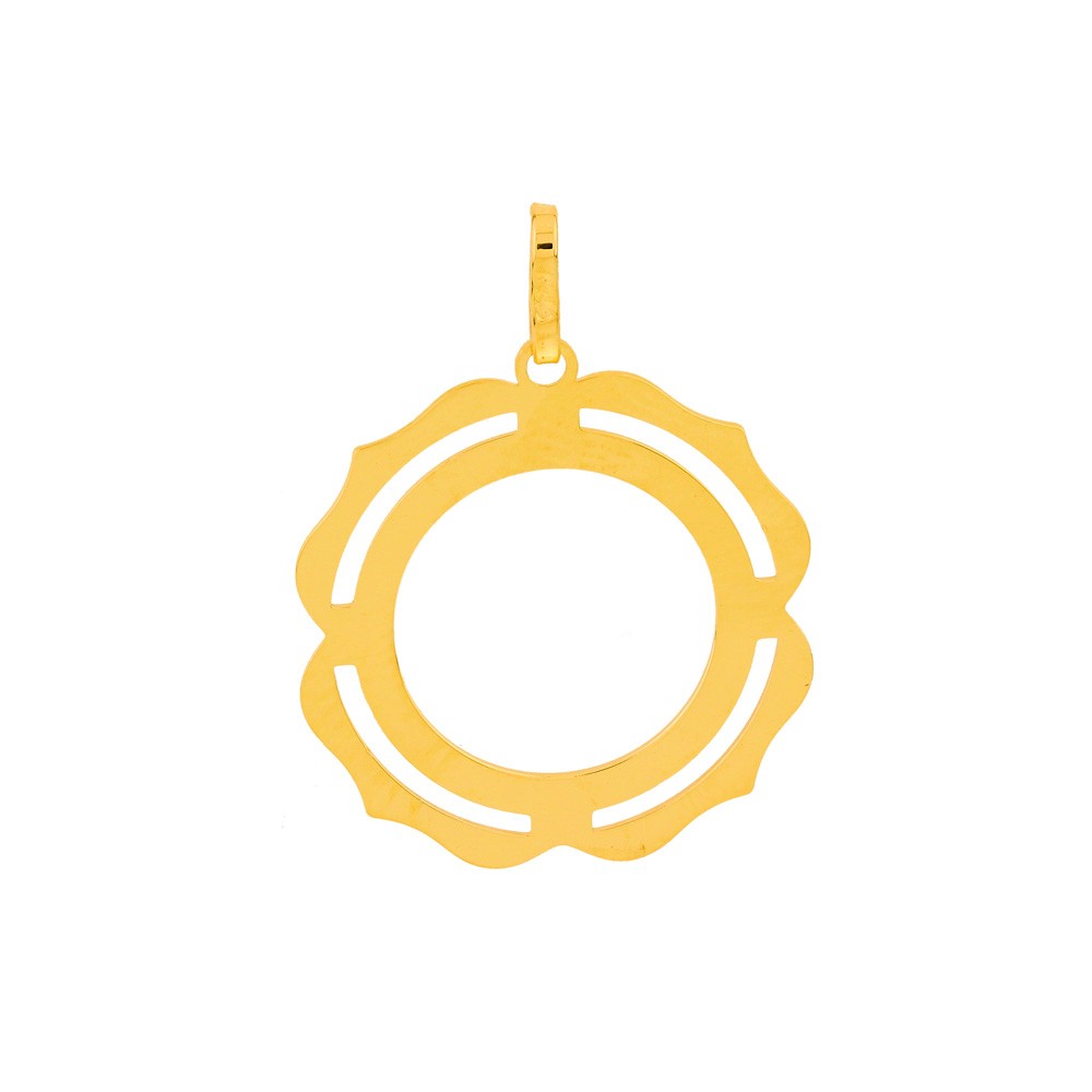 Pingente de ouro 18k hoponopono
