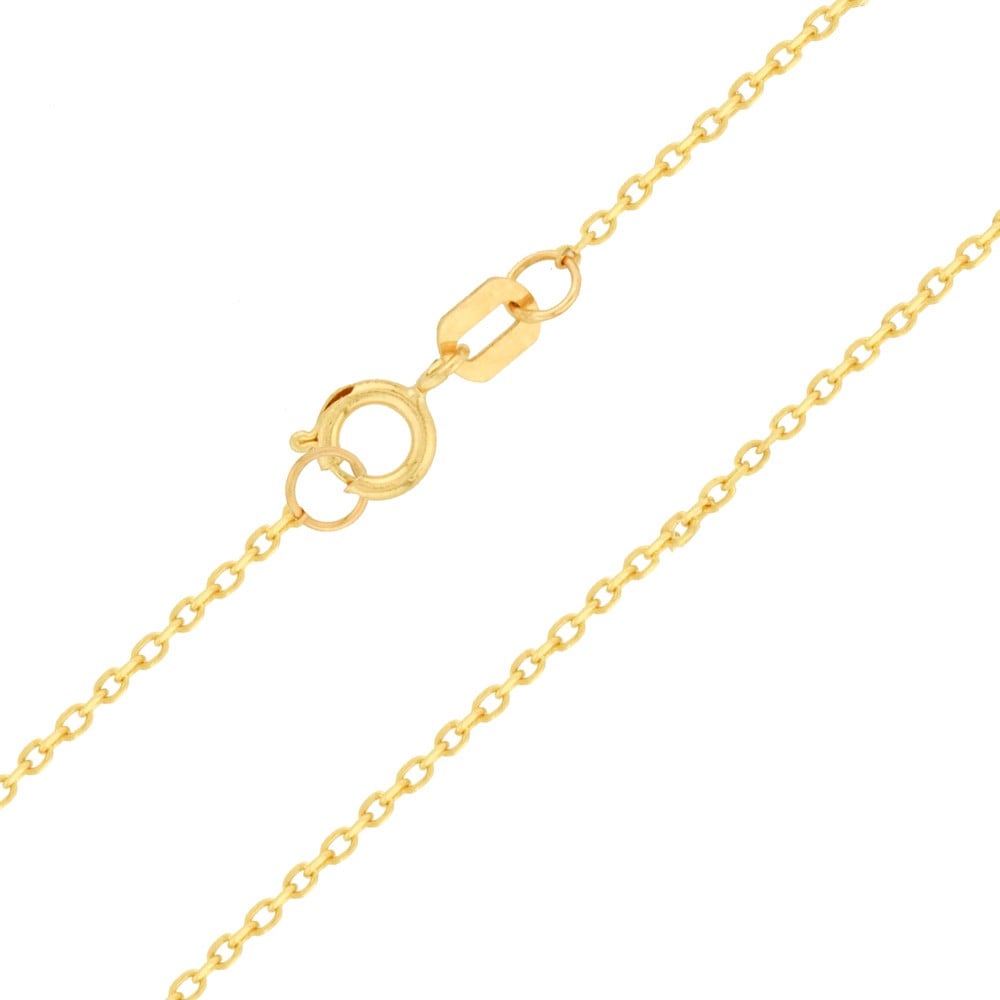 Corrente de Ouro 18k com pingente olho grego corrente