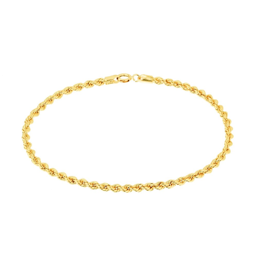 Pulseira de ouro 18k feminina corcão baiano G