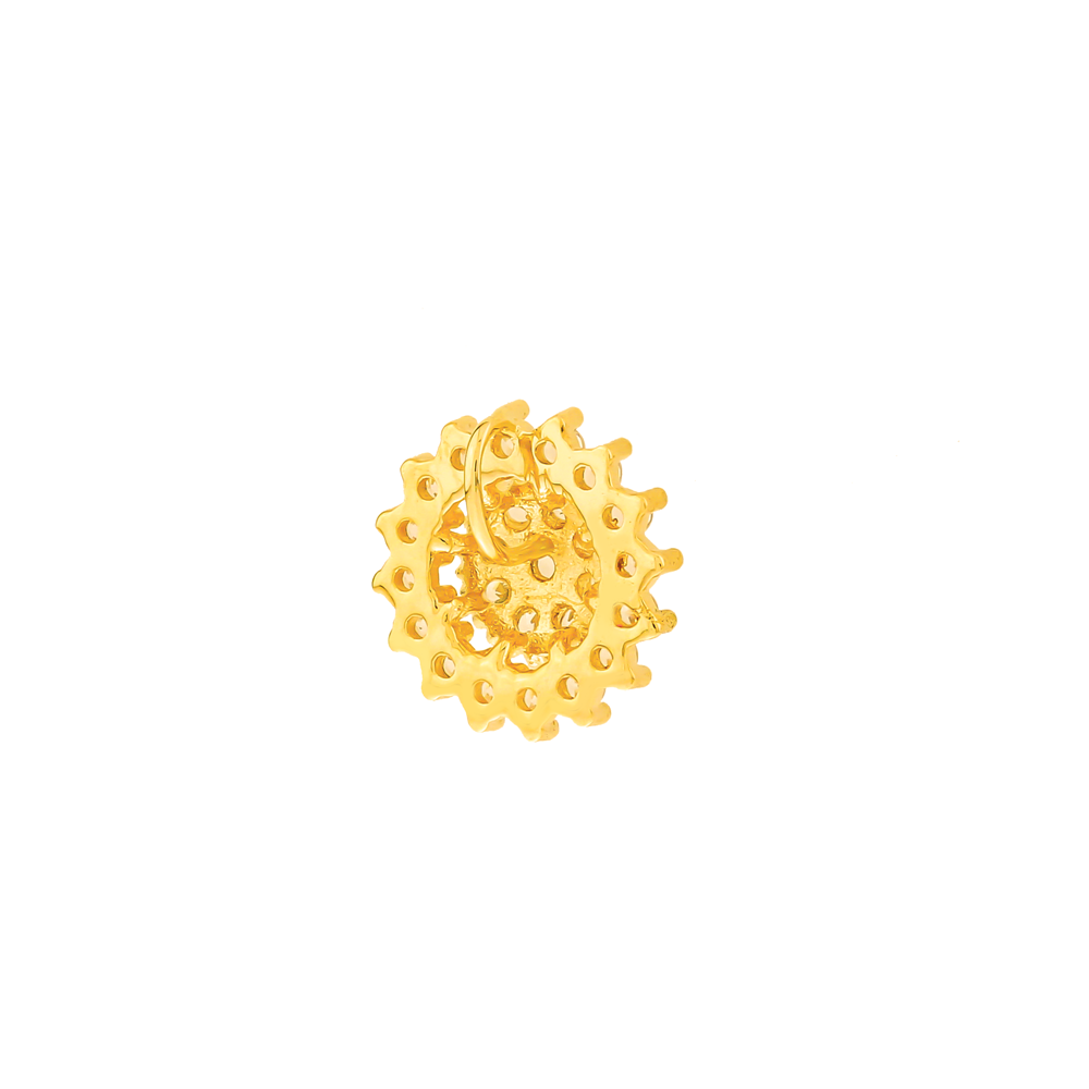 Pingente ponto de luz chuveiro ouro 18K