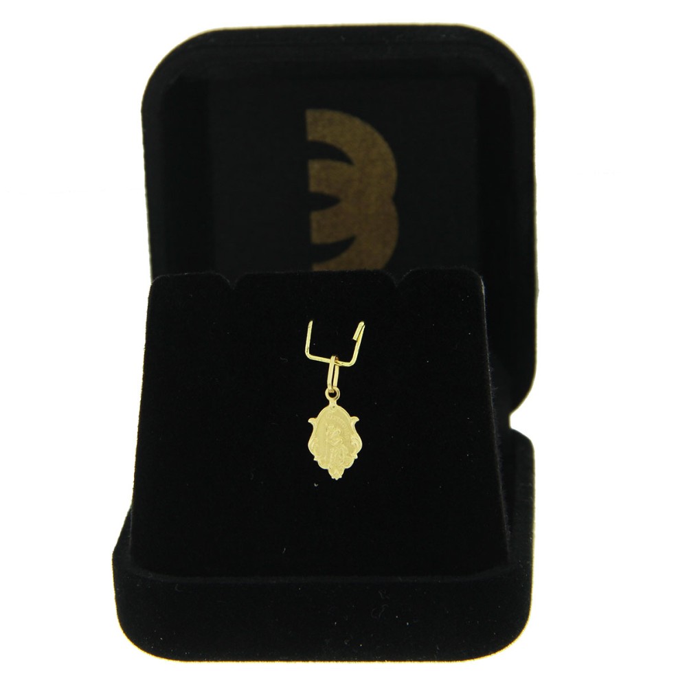 Pingente São Cristóvão de ouro 18k