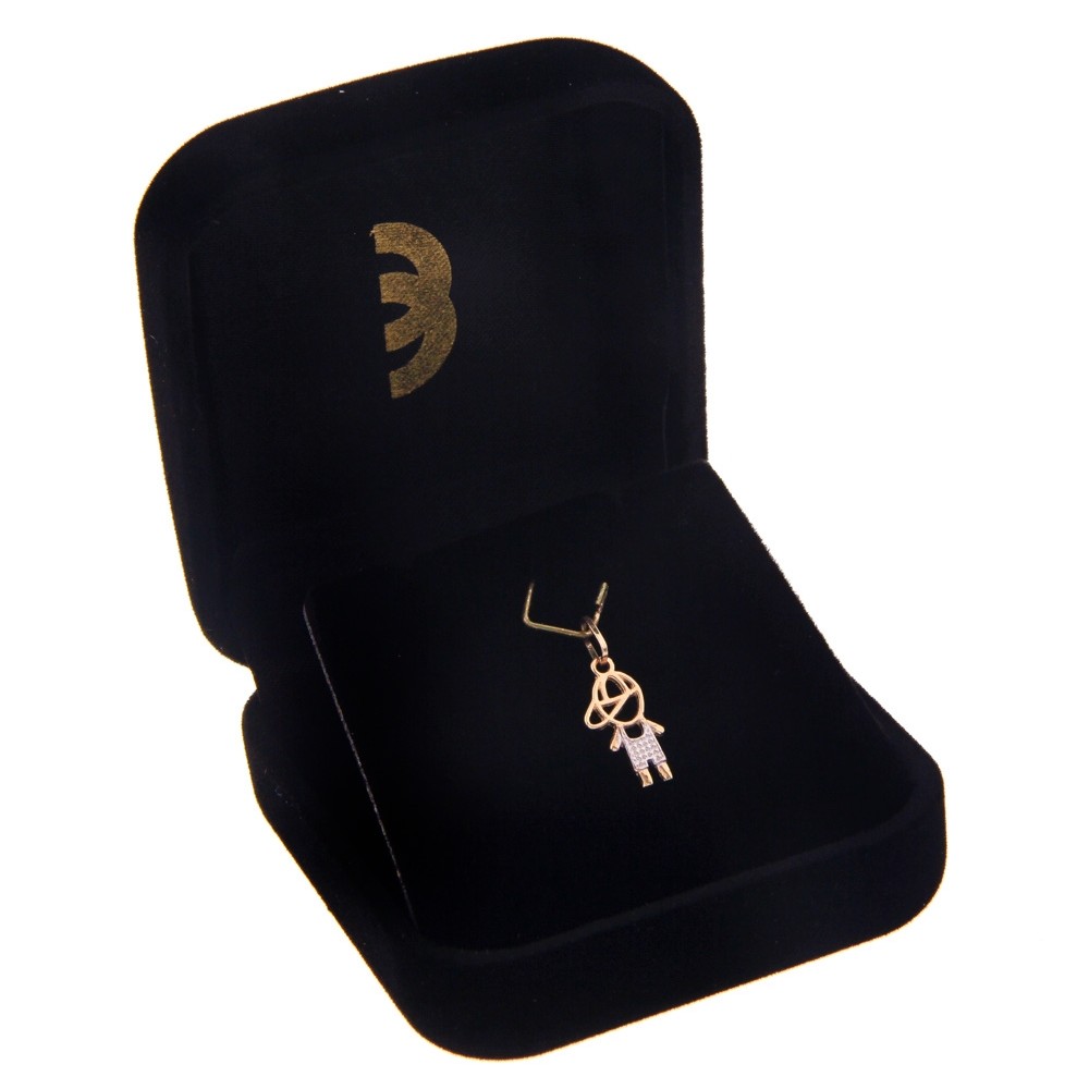 Pingente De Ouro 18k Menino Filho