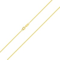 Corrente de ouro 18k masculina / feminina 60cm grumet 3,65g foto fecho da corrente 