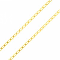 Pulseira de ouro 18k masculina 18cm