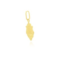 Pingente de Ouro 18k Santo Antônio ornamentado