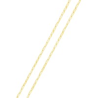 Corrente de ouro 18k cartie 60cm oca foto frontal da corrente 