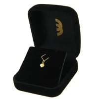 Pingente de ouro 18k coração pequeno