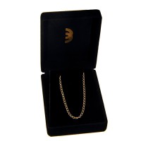 Corrente de Ouro 18k grumet carambola 40cm
