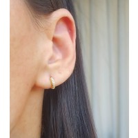 Brinco argola de ouro 001
