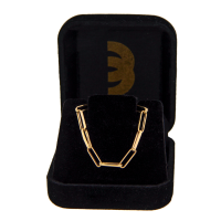 Corrente de ouro masculina 18k cartier 60cm - 3mm