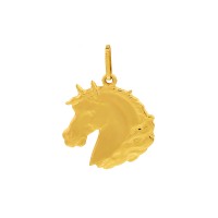 Pingente de ouro 18k cavalo