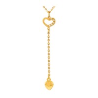 Gargantilha de ouro 18k cartier gravata corações