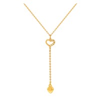 Gargantilha de ouro 18k cartier gravata corações