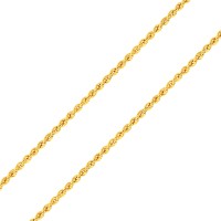 Corrente de ouro 18k feminina cordao baiano 40cm