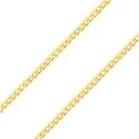 Corrente de ouro 18k malha grumet masculina grumet 70cm