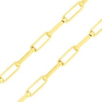 Corrente de ouro 18k Masculina 60cm Cartier 4mm foto detalhada malha da corrente 