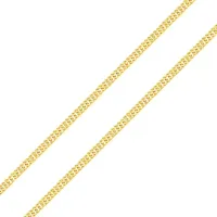 Corrente masculina de ouro 18k elos grumet new oca 60cm