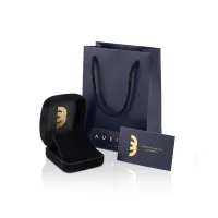 Anel de ouro 18k inspiração mulher maravilha 11409 5