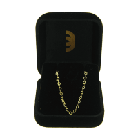 Pulseira de ouro 18k elo corações