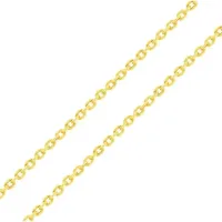 Pulseira de ouro infantil 18k bailarina 15cm