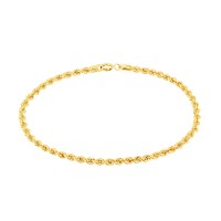 Pulseira de ouro 18k feminina corcão baiano G