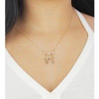 Pingente De Ouro 18k Canga 2 Menino / Menina