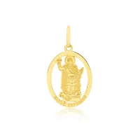 Pingente Santo Expedito de ouro 18k