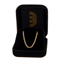 Corrente de Ouro 18k feminina Piastrine 40cm 1,9g