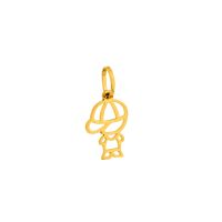 Pingente De Ouro 18k Menino - Filho mini