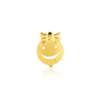 Pingente De Ouro 18k Filha Carinha Menina