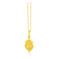 Pingente Nossa Senhora Aparecida de ouro 18k
