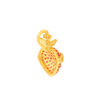 Pingente Sagrado Coração de Jesus ouro 18K