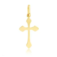 Pingente de ouro 18k cruz delicada