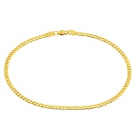 Pulseira De Ouro Masculina - Feminina Grumet P1409