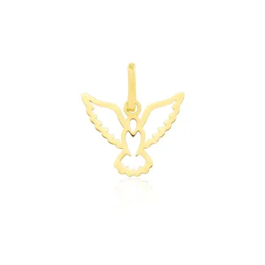 Pingente Divino Espírito Santo ouro 18k delicado vídeo