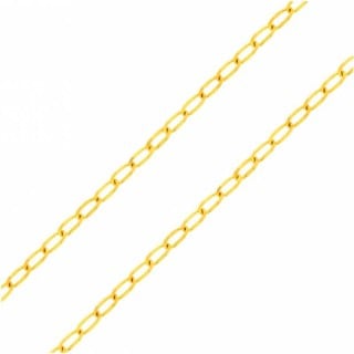 Pulseira de ouro 18k masculina 18cm
