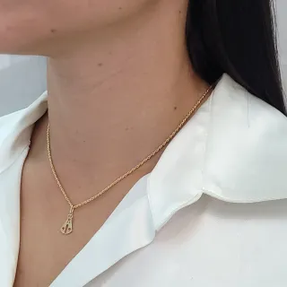 Pingente de ouro 18k Nossa Senhora Aparecida XVI