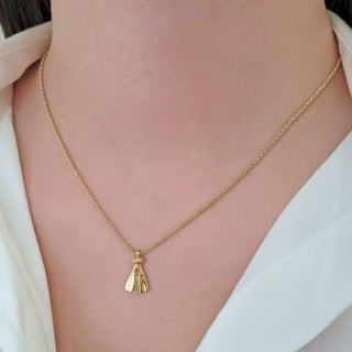 Pingente de ouro Nossa Senhora Aparecida Maria IV