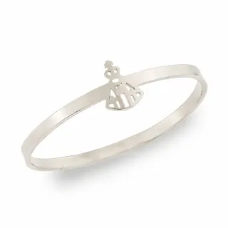 ANEL DE OURO 18K BRANCO APARECIDA