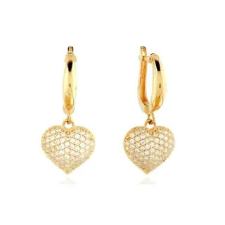 Brinco de ouro 18k 7mm masculino feminino 20484B