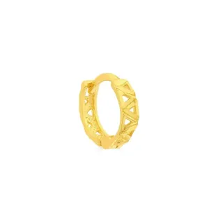 Brinco masculino argola ouro 18k ou helix